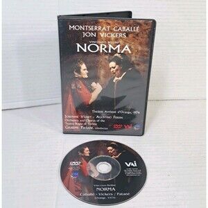 Bellini - Norma DVD Patane Caballe Vickers Veasey Théâtre Antique d’Orange